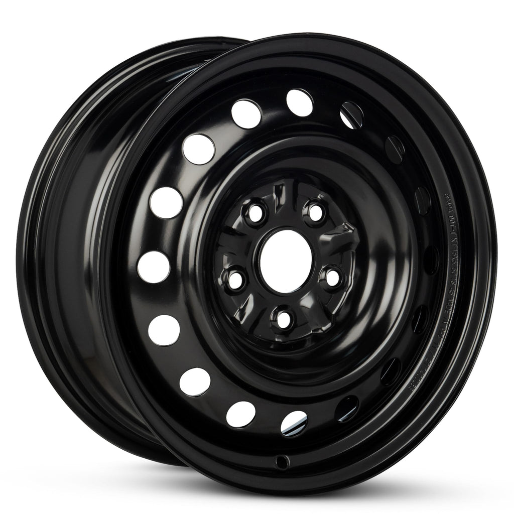 16 Inch Black Steel Rim Car Wheel H3020