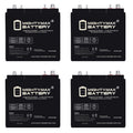 6V 210AH Deep Cycle AGM Battery 4 Pack V37727