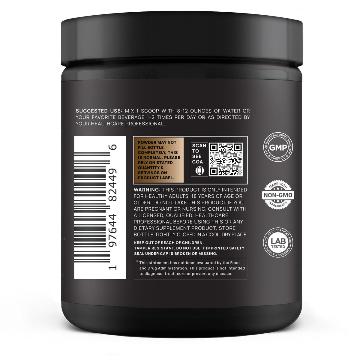 Chocolate Collagen Powder with Probiotics, Hyaluronic Acid & Biotin N7690