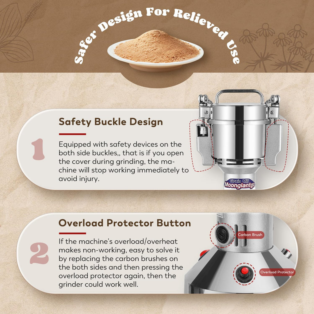 Electric Grain Mill Grinder 150g E789724