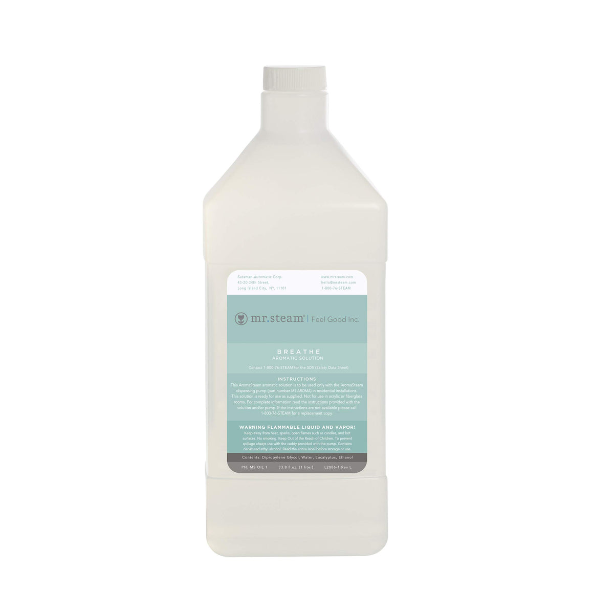 1-Liter Aromasteam Oils D930732