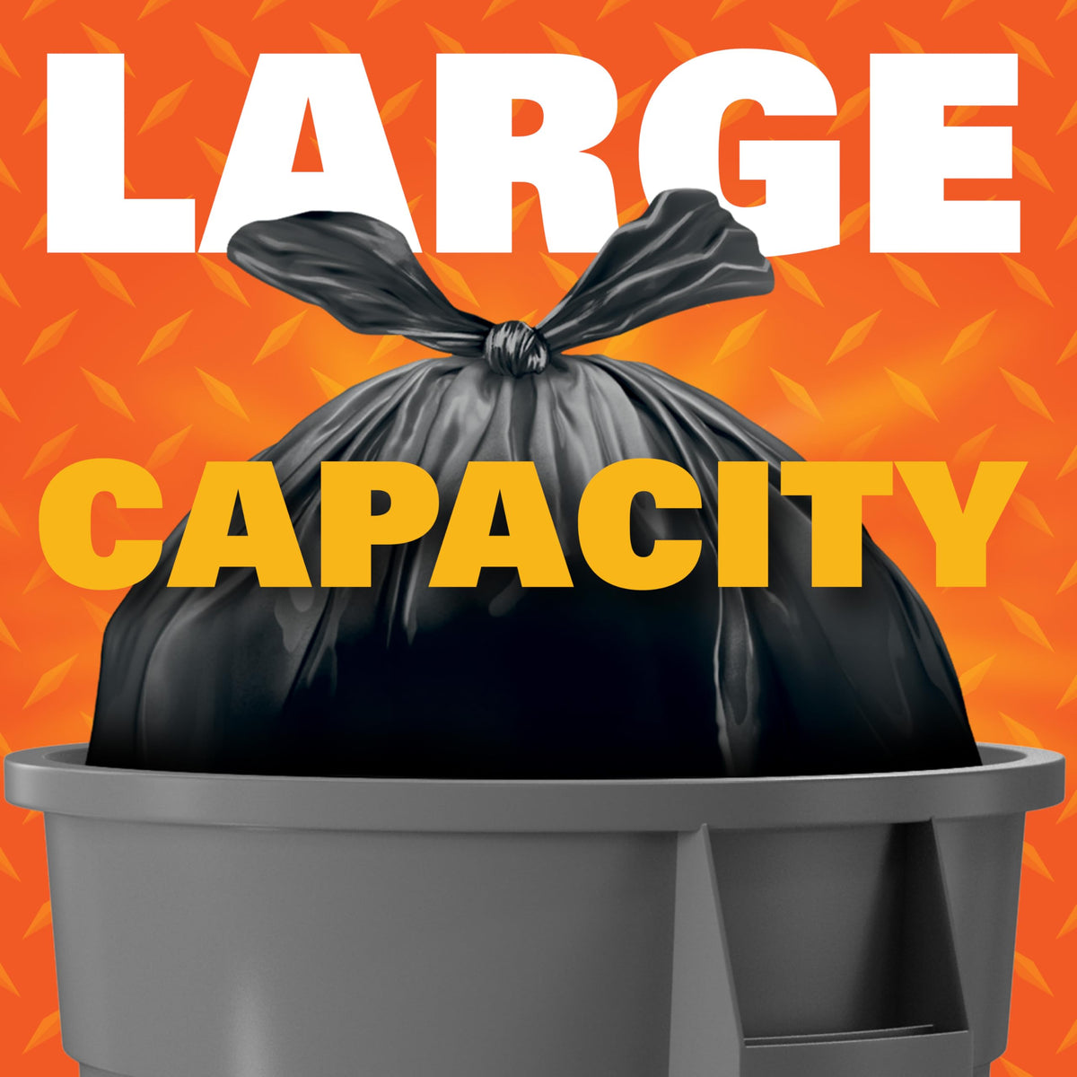 Black 30 Gallon Trash Bags Y600