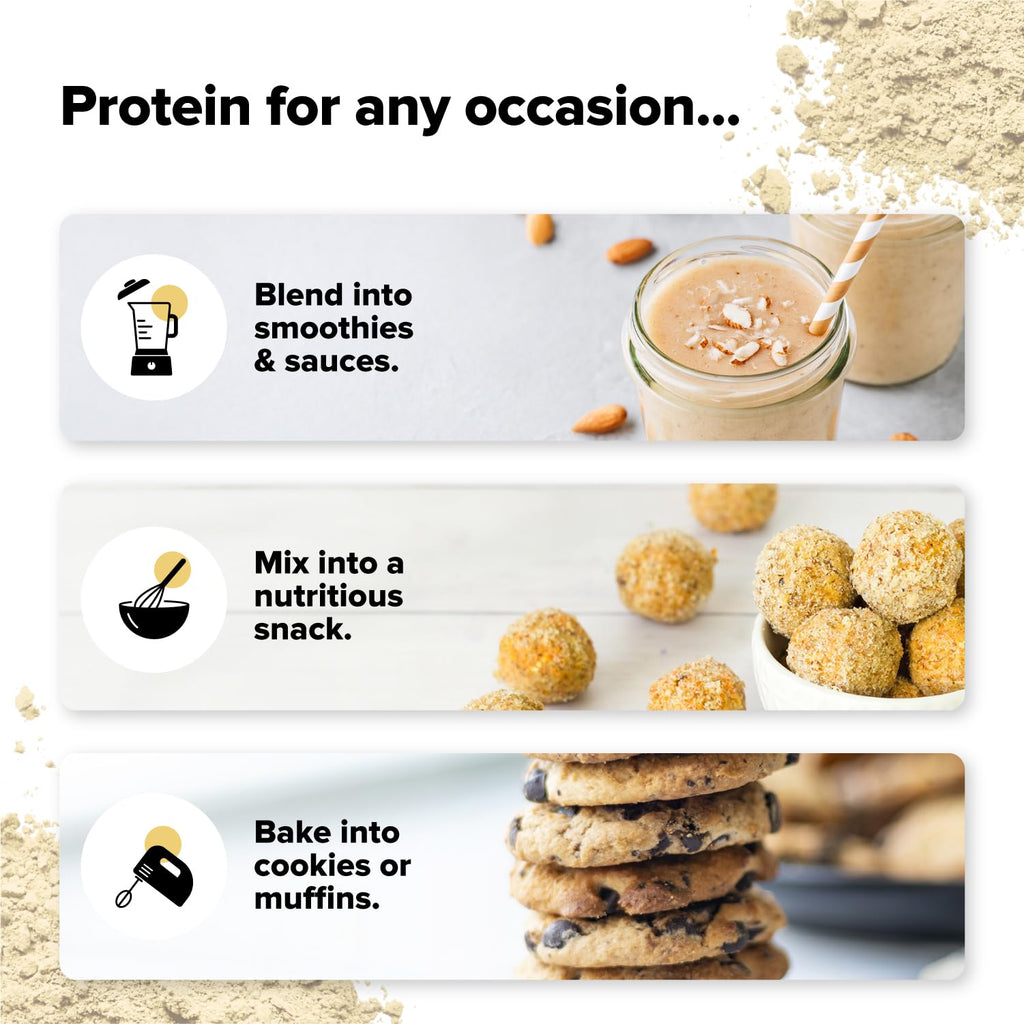 Vegan Vanilla Plant-Based Protein Powder 15 Servings D2620