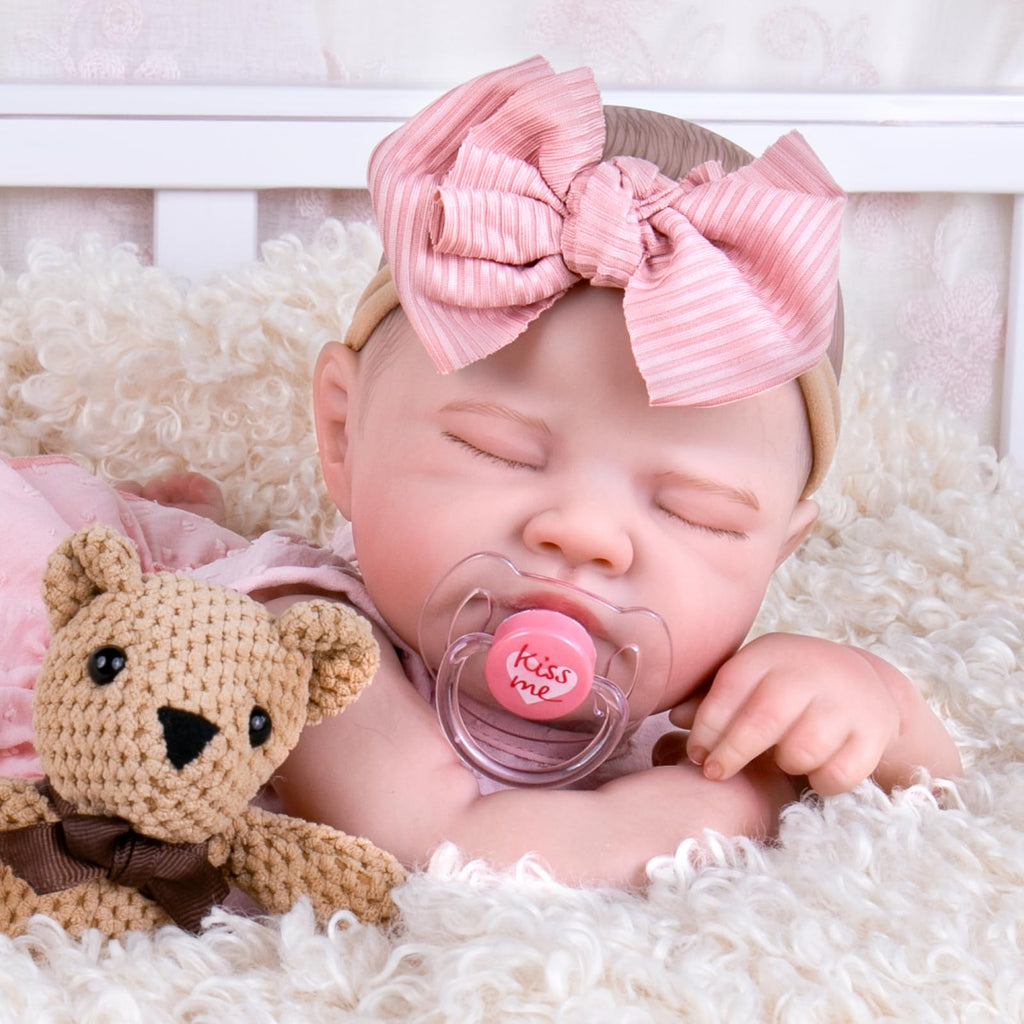 20-Inch Sleeping Newborn Girl Doll B26233