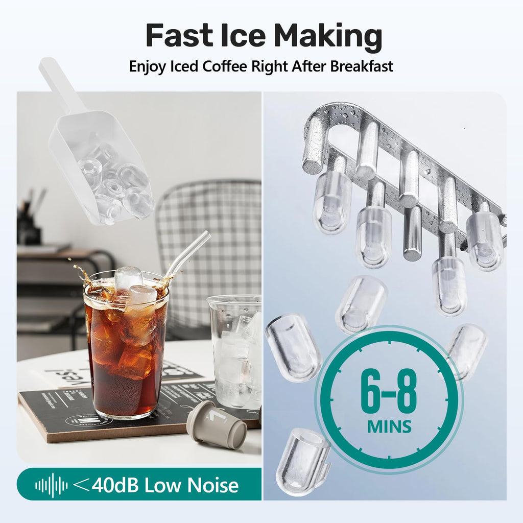 Countertop Ice Maker with Self-Cleaning T501571
