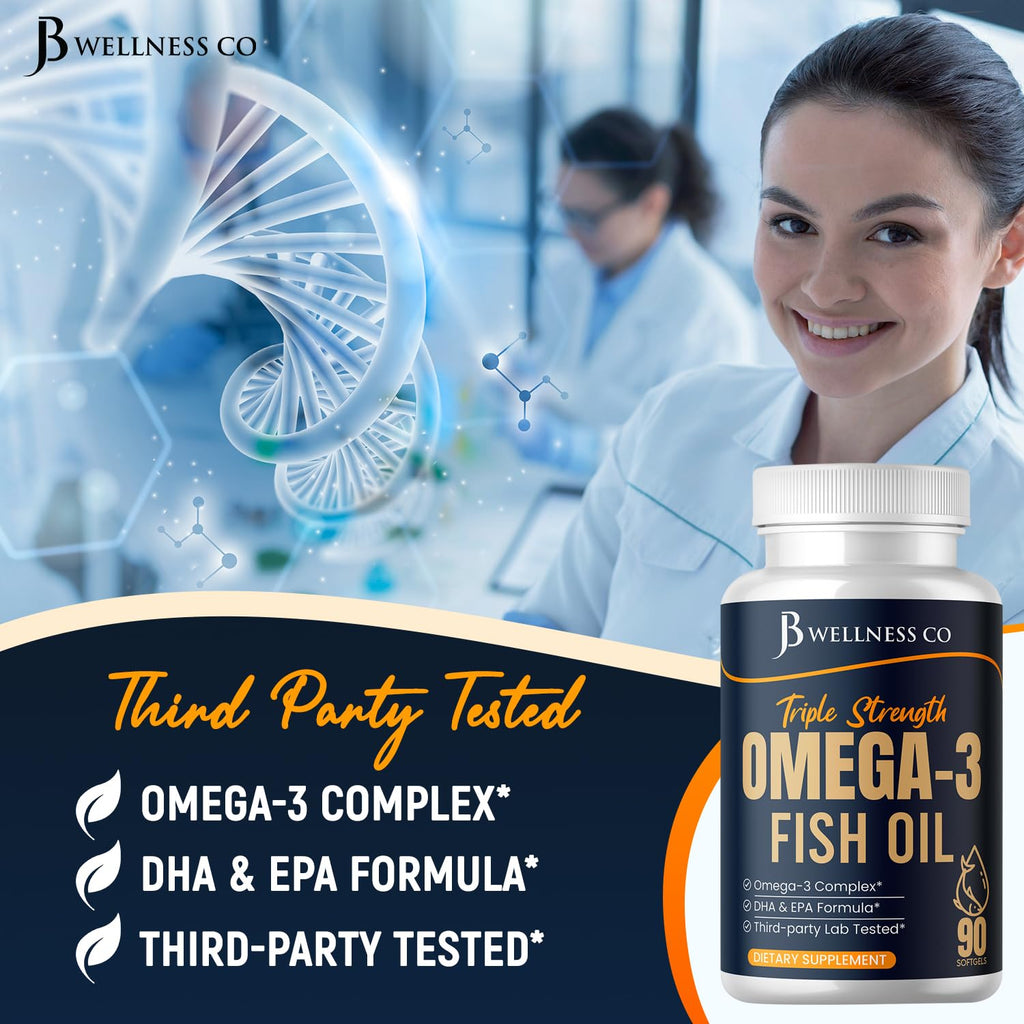 Omega 3 Fish Oil 3750 mg EPA & DHA 270 Count D611