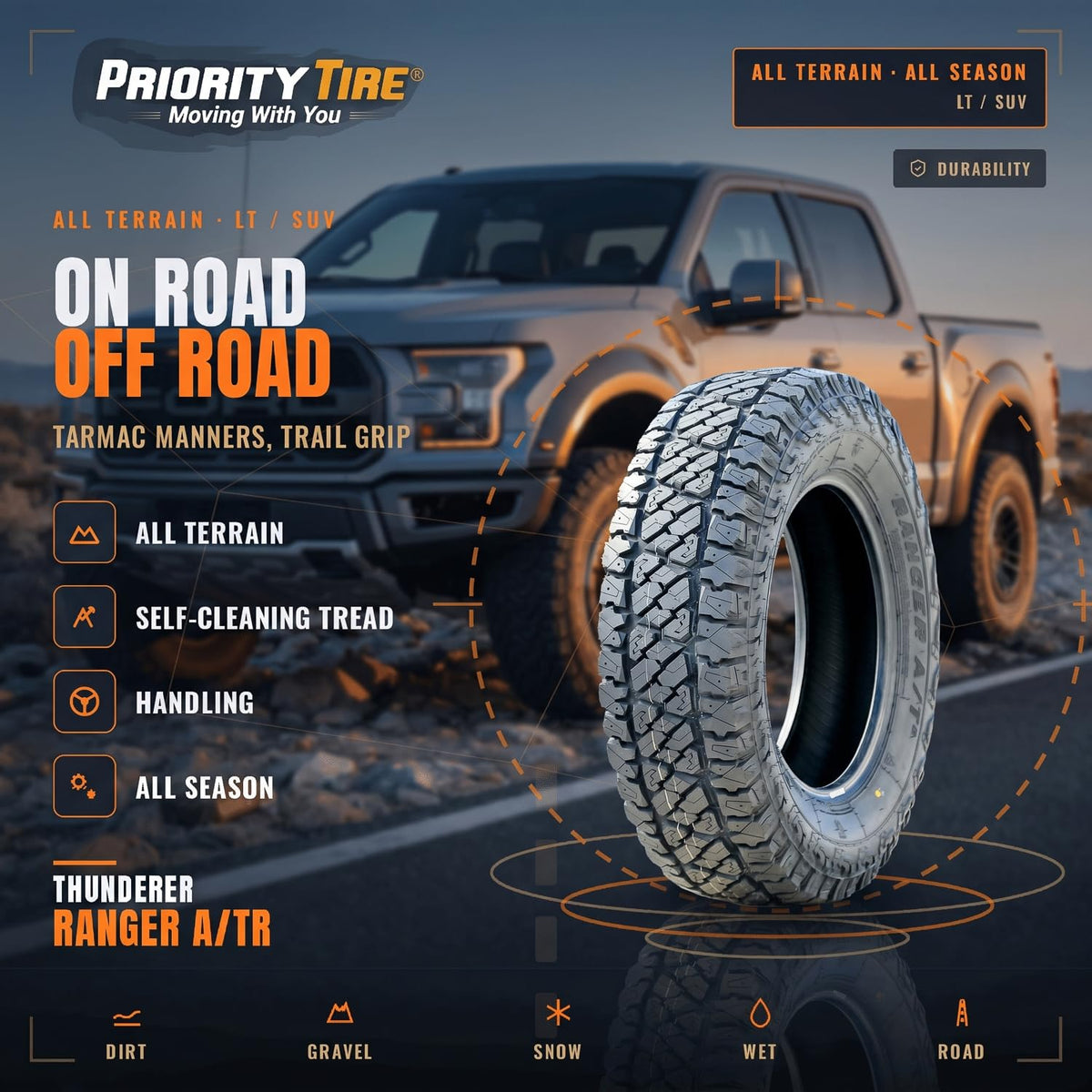All Terrain 265/70R18 116T Tire N628762