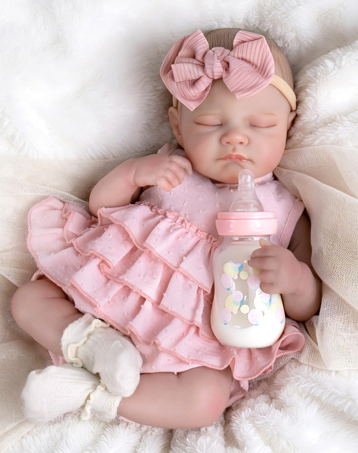 20-Inch Sleeping Newborn Girl Doll B26233