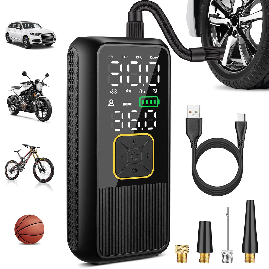 Portable Air Compressor 150PSI Tire Inflator O47117