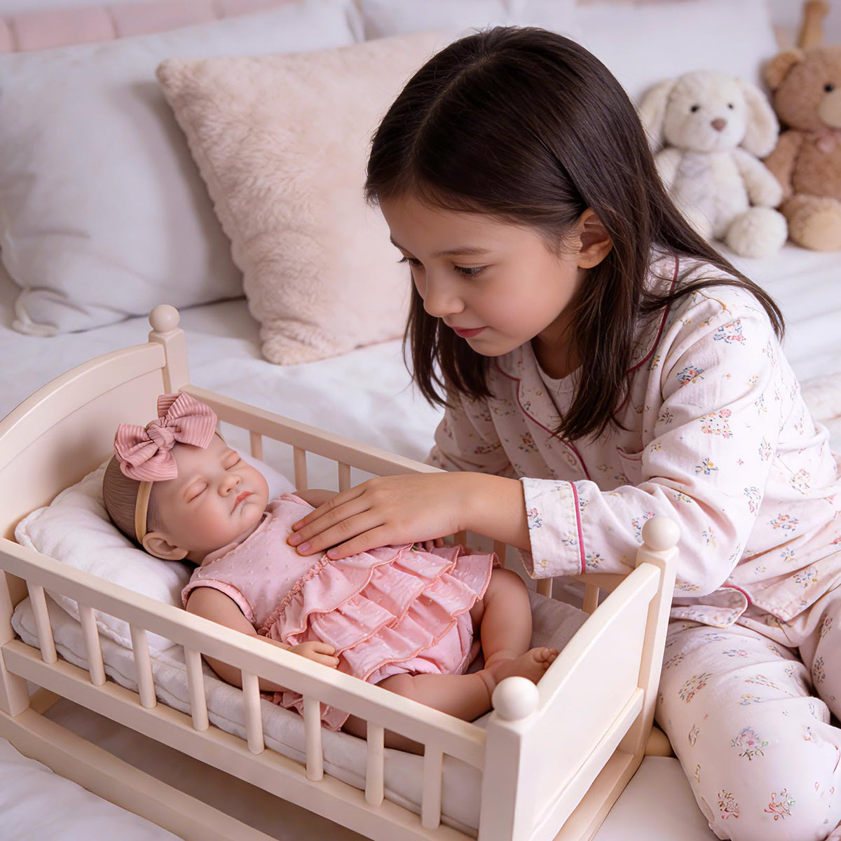 20-Inch Sleeping Newborn Girl Doll B26233