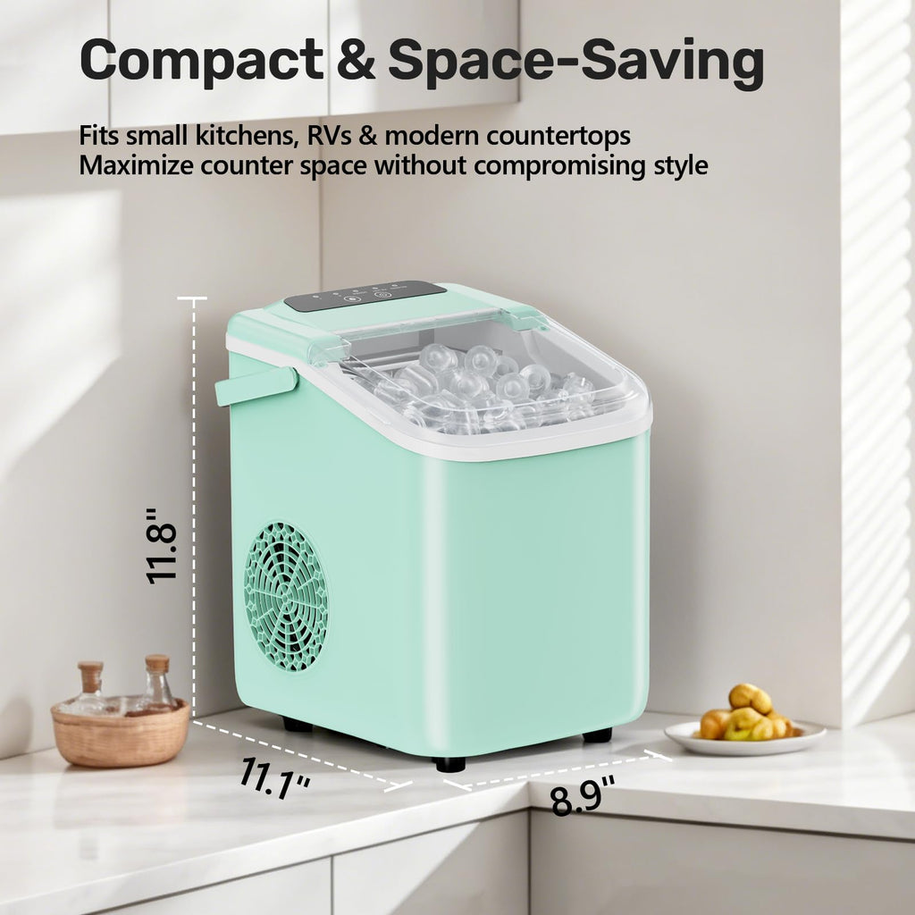 Countertop Ice Maker with Self-Cleaning T501571