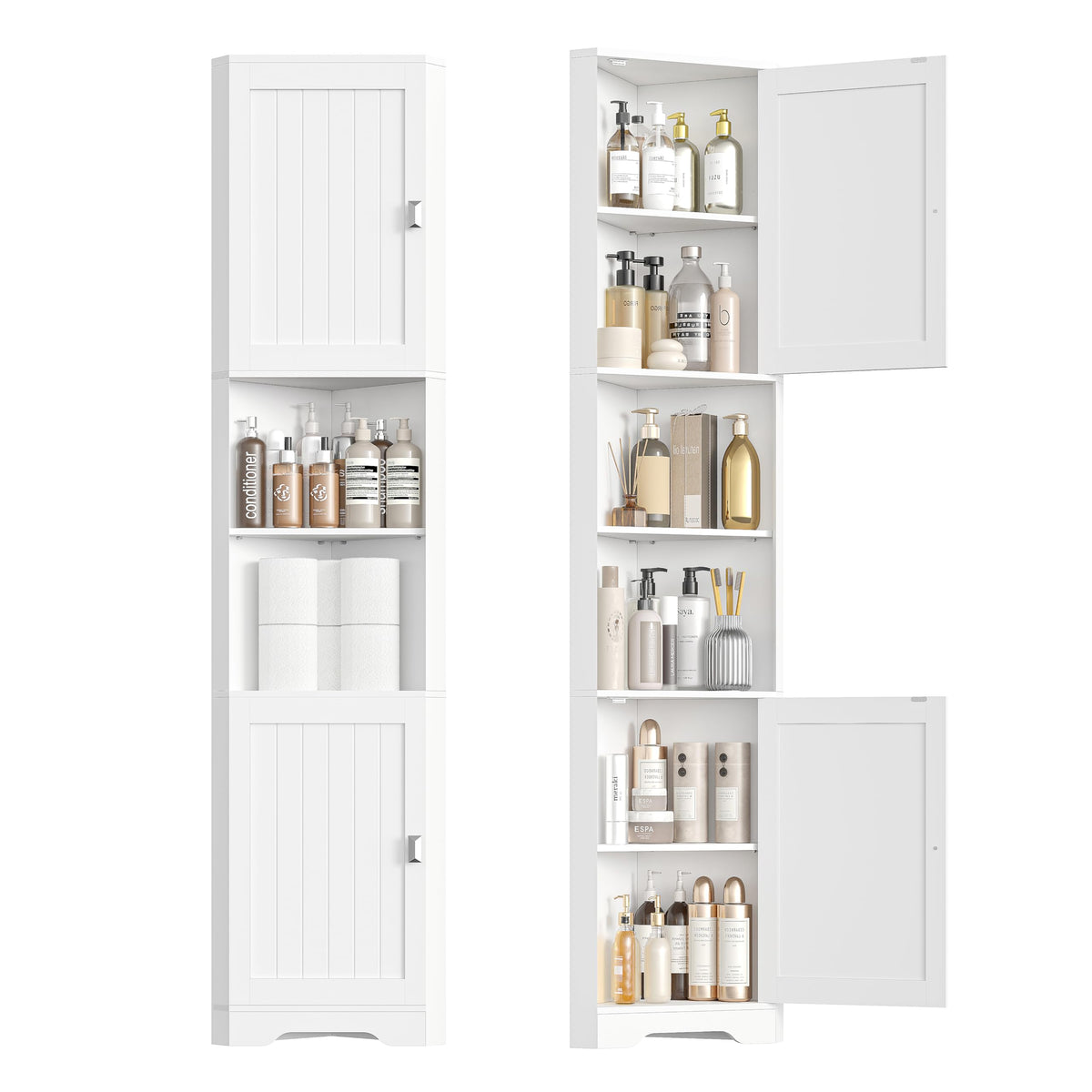 6-Tier Corner Storage Cabinet G529