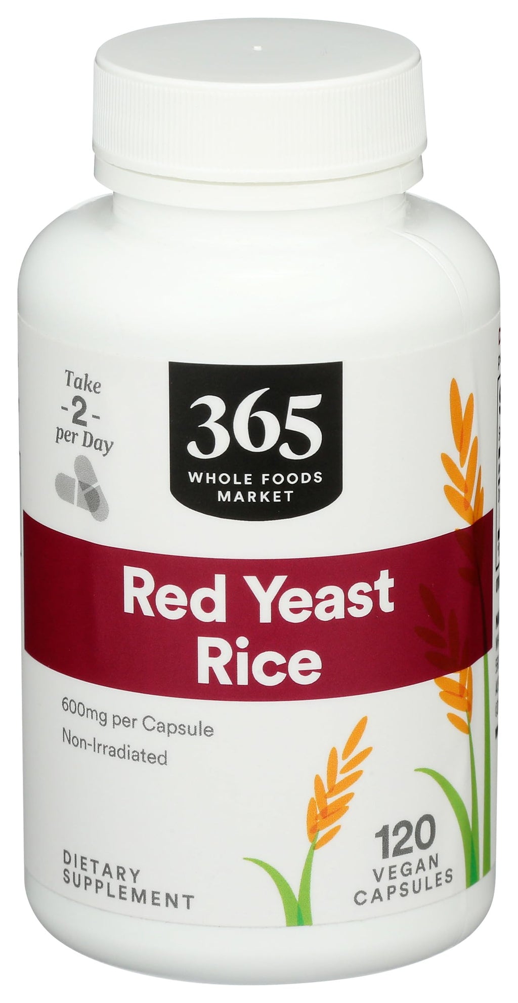 Red Yeast Rice 600mg 120 Count I3745