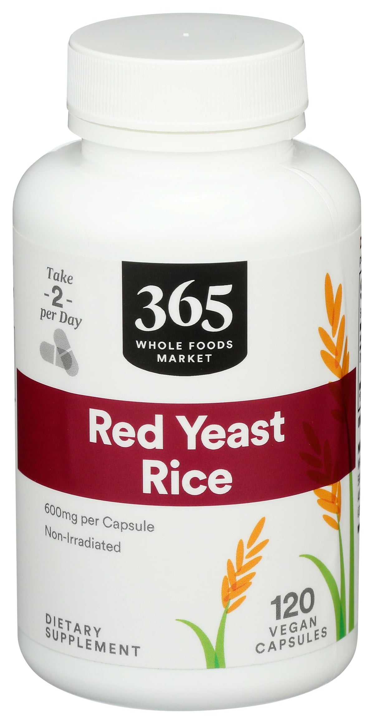 Red Yeast Rice 600mg 120 Count I3745