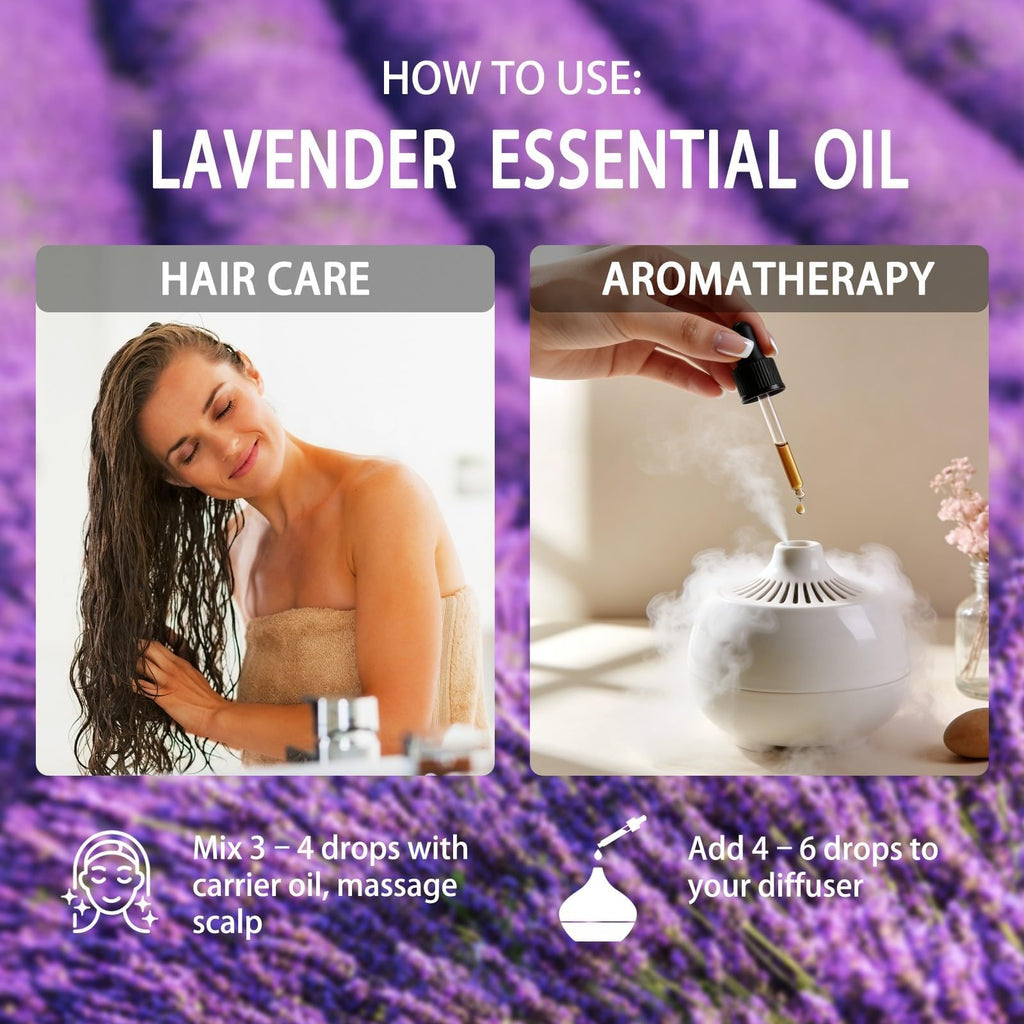 Lavender & Blueberry Essential Oil 4 Fl Oz V430721