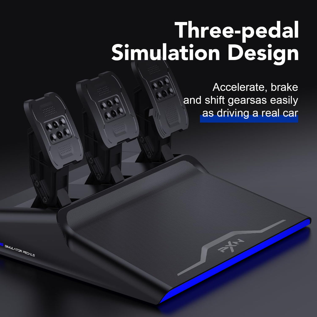 Force Feedback Racing Wheel with Pedals and Shifter F568