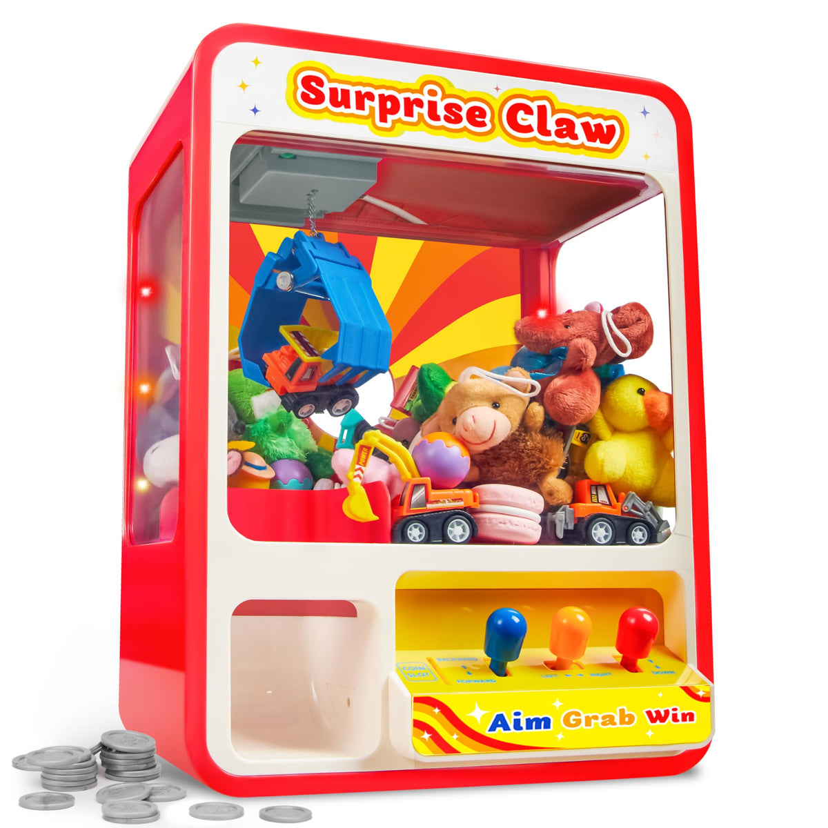 Claw Machine Arcade Toy with LED Light V45595