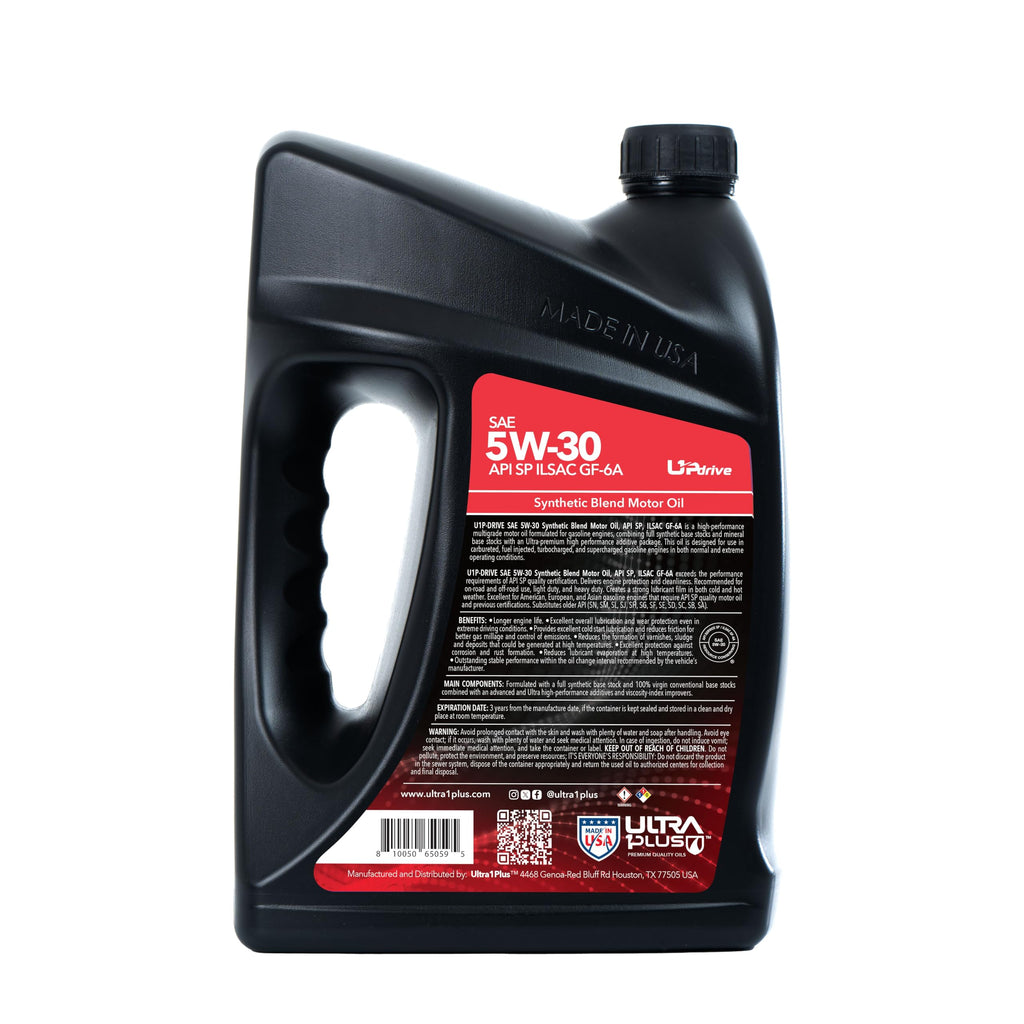 5W-30 Synthetic Blend Motor Oil D665
