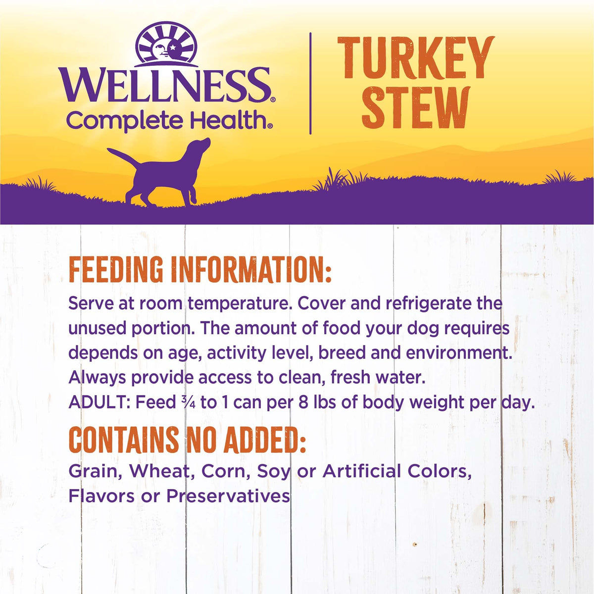 Grain Free Turkey Recipe Canned Wet Dog Food, 12.5 oz, Pack of 12 Cans H1758