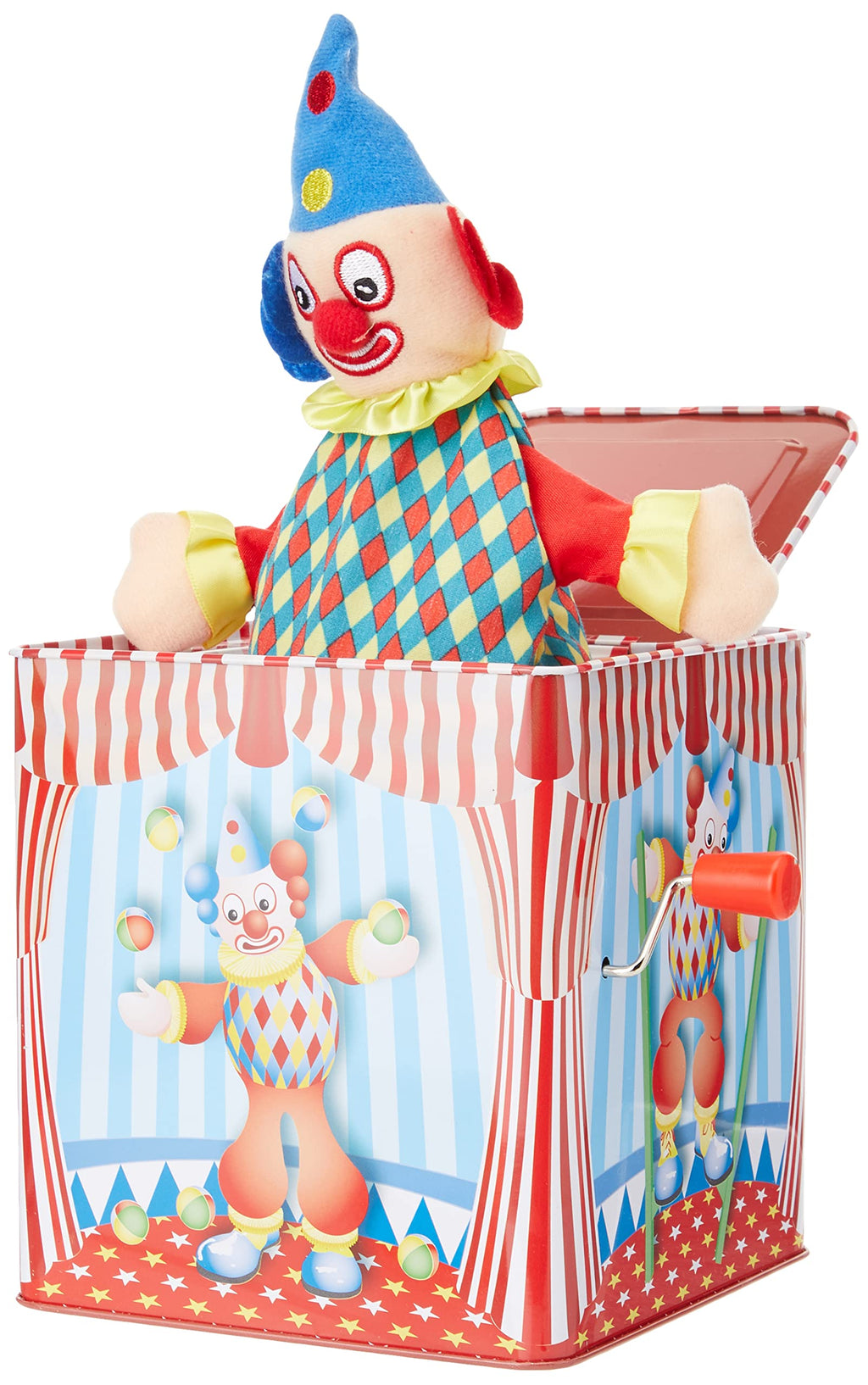 Clown Jack in The Box Tin Toy P67284