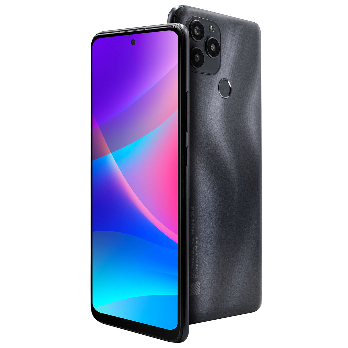 Unlocked 6.8” Full HD+ Display 128GB 48MP Triple Camera Gray Smartphone H54492