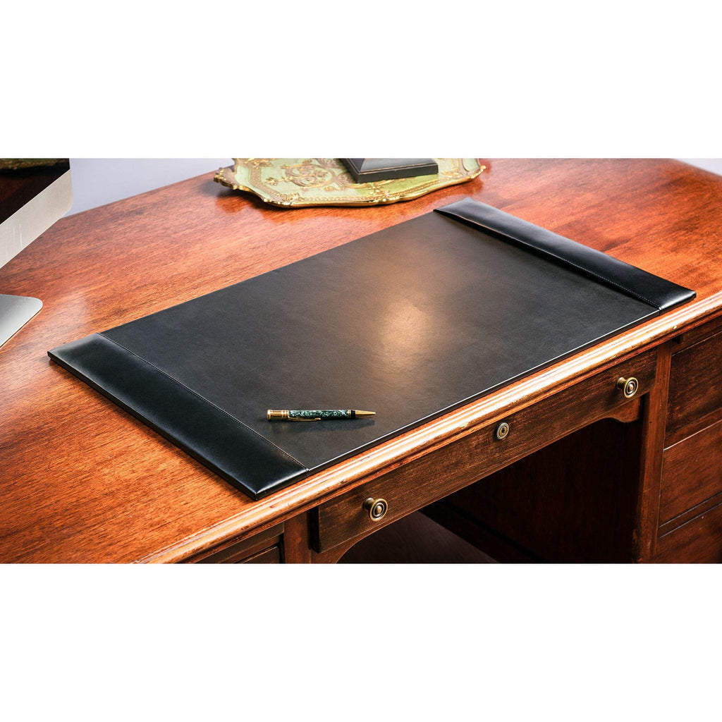 Black 8 Piece Bonded Leather Desk Set D83823