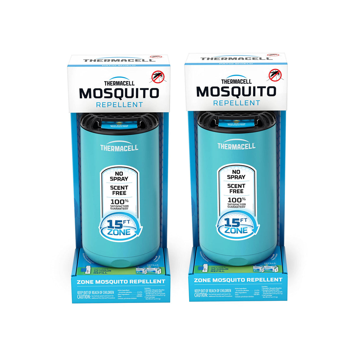 Mosquito Repeller with 24-Hour Refill & 6 Repellent Mats I93070