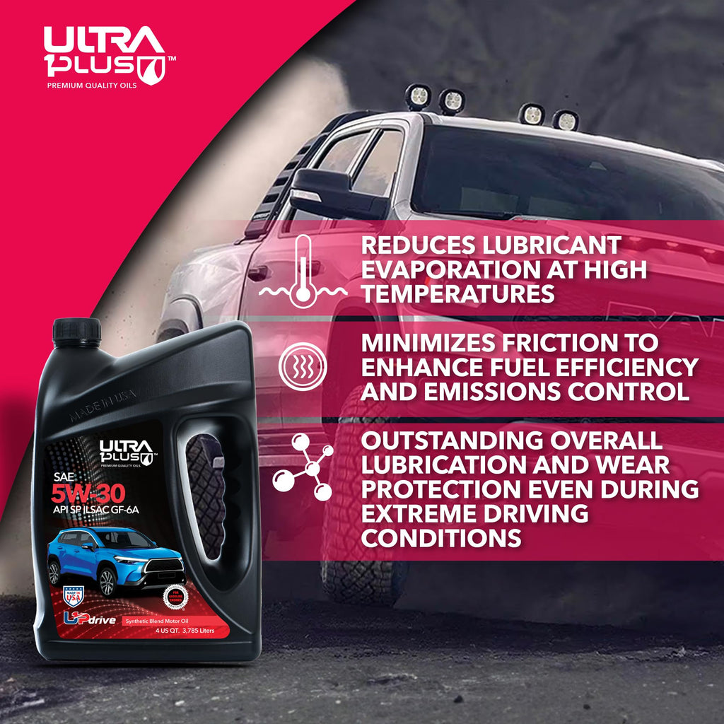 5W-30 Synthetic Blend Motor Oil D665