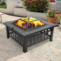 32 Inch Square Fire Pit O565