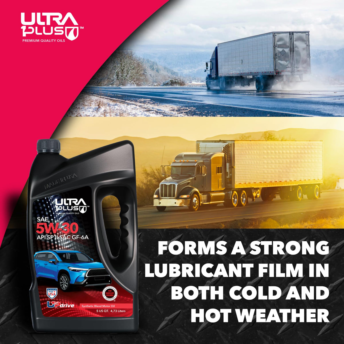 5W-30 Synthetic Blend Motor Oil D665