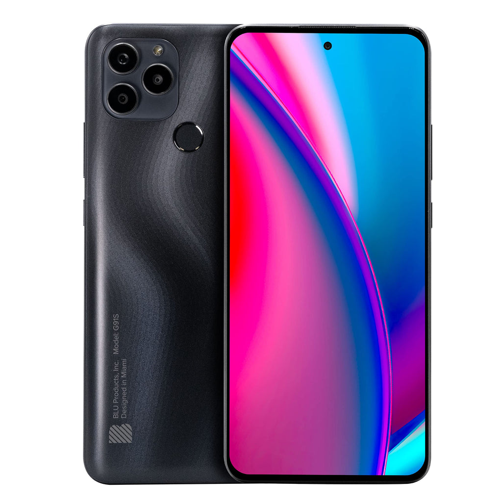 Unlocked 6.8” Full HD+ Display 128GB 48MP Triple Camera Gray Smartphone H54492