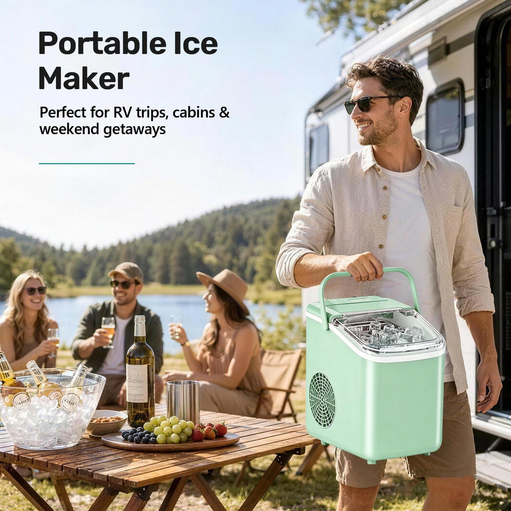 Countertop Ice Maker with Self-Cleaning T501571