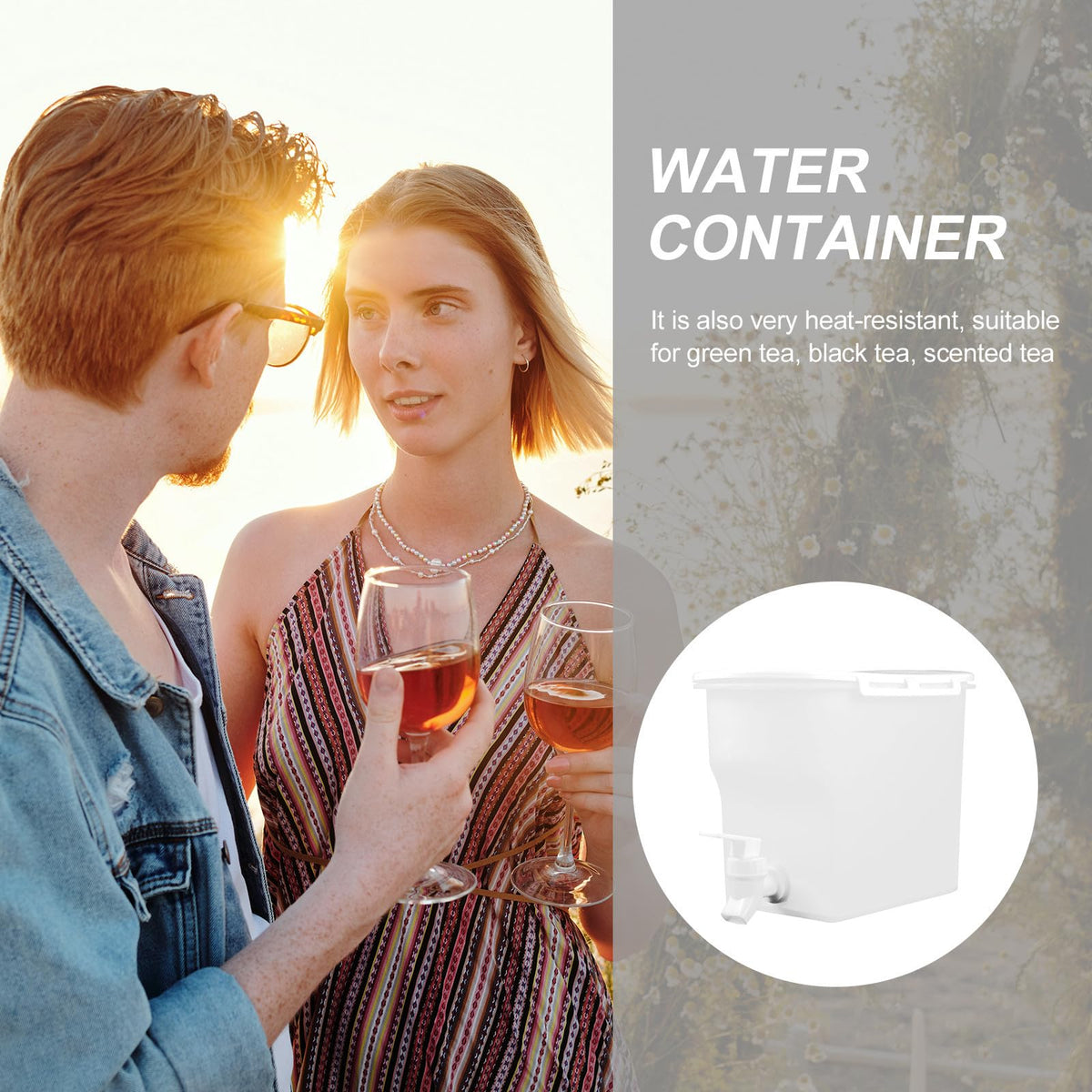 Cold Water Jug with Faucet S675309