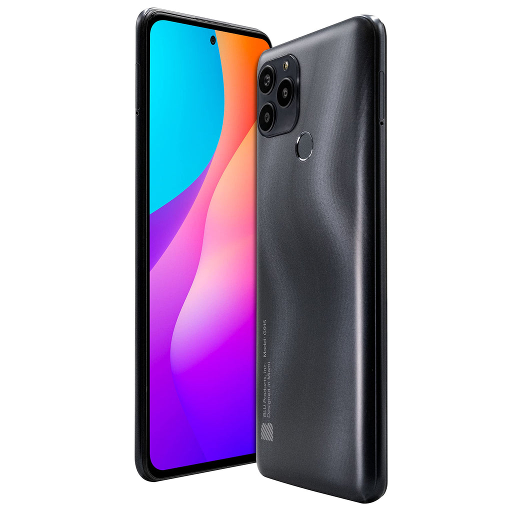 Unlocked 6.8” Full HD+ Display 128GB 48MP Triple Camera Gray Smartphone H54492