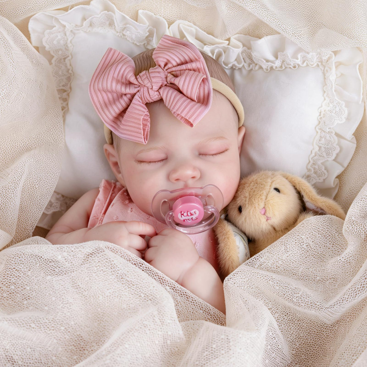 20-Inch Sleeping Newborn Girl Doll B26233
