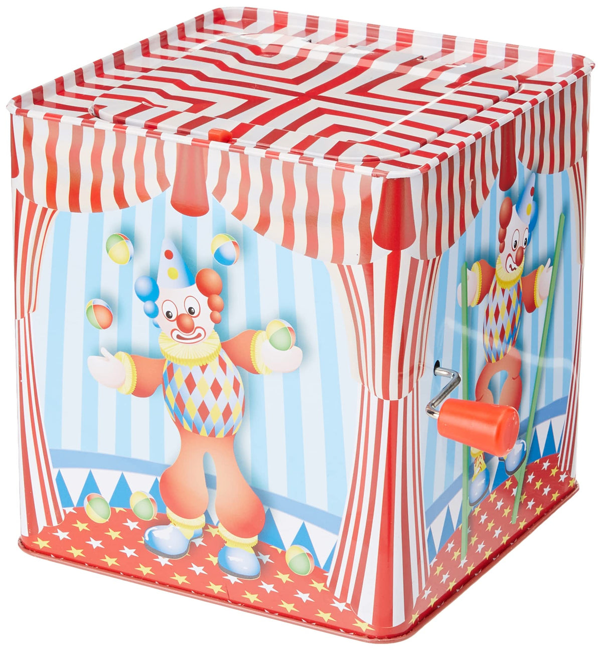 Clown Jack in The Box Tin Toy P67284