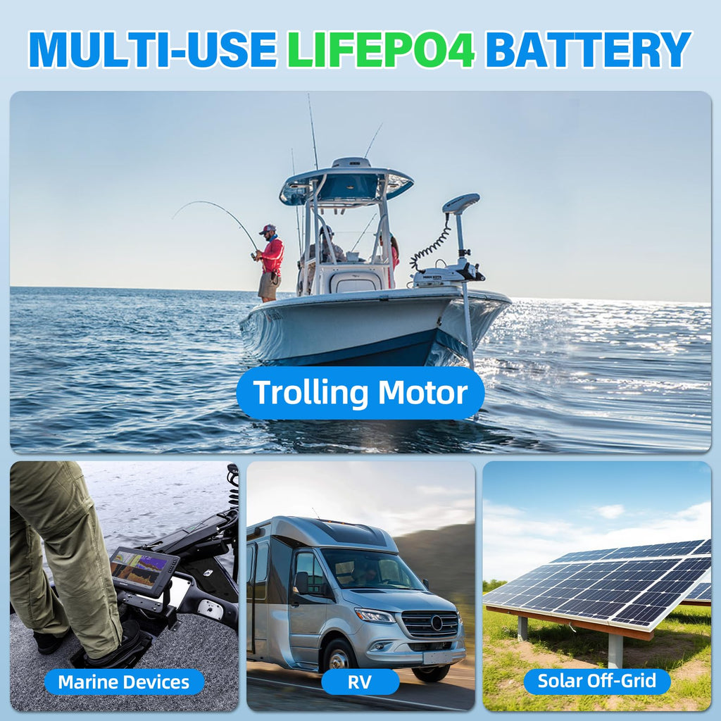 12V 100Ah LiFePO4 Battery O3865