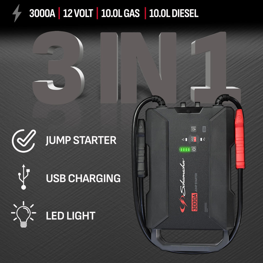 Portable Car Battery Jump Starter & Power Bank N27994