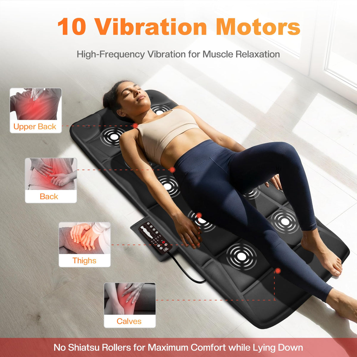 Full Body Massage Mat with Heat W640372