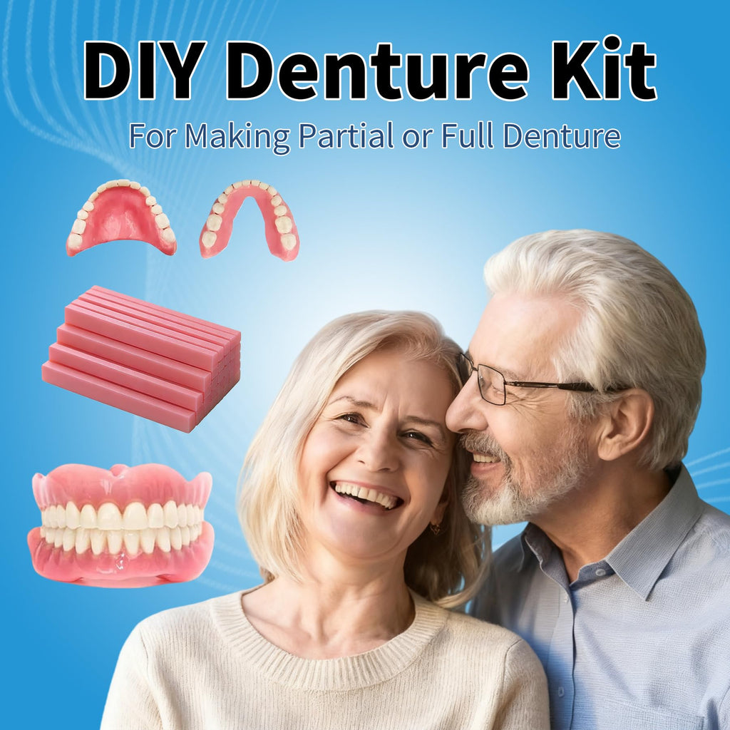 DIY Denture Full Set of Top and Bottom Fake Teeth I6473