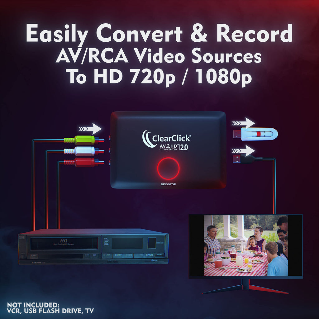 AV RCA to HDMI Converter & Recorder S431