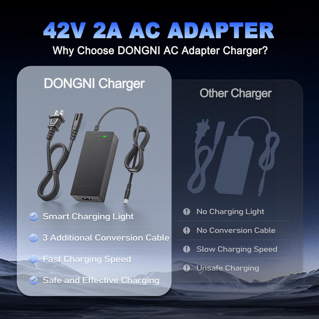 42V 2A Charger Power Cord H2697