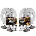 Front & Rear Brake Pad & Rotor Kit F279