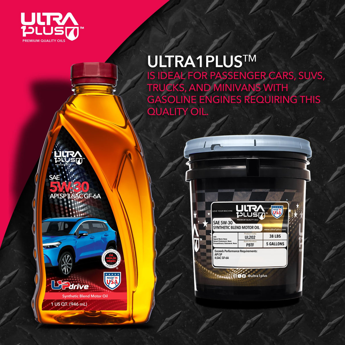 5W-30 Synthetic Blend Motor Oil D665