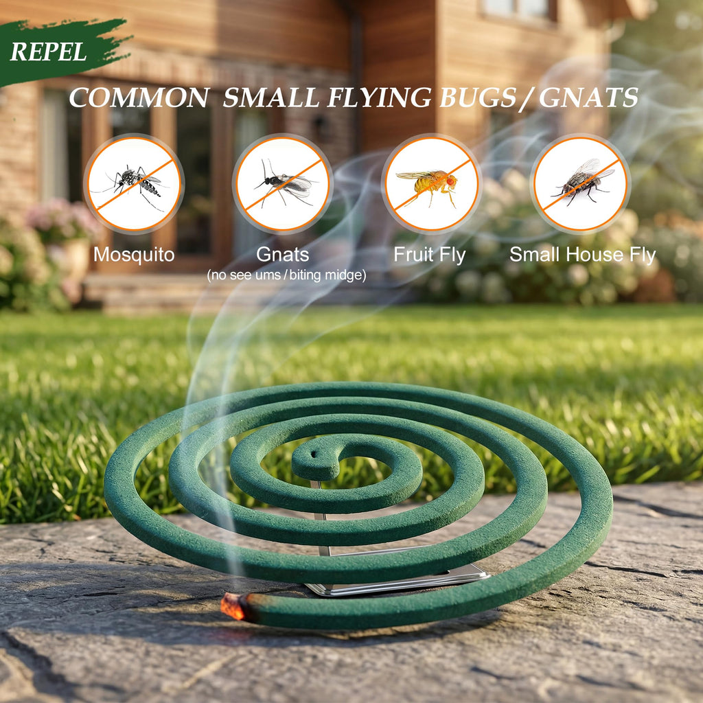 Mosquito Repellent Incense Coils with Citronella Oil, 20 Count M748920