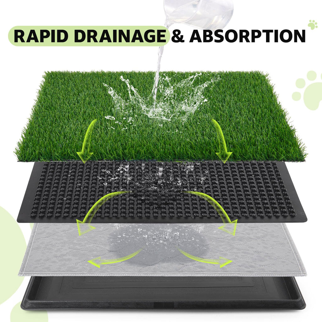 Dog Grass Pad with Tray 20.1x25.1in G57671
