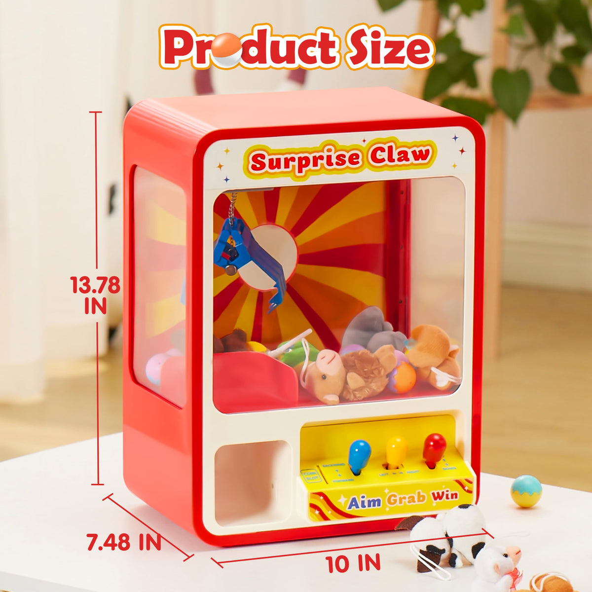 Claw Machine Arcade Toy with LED Light V45595