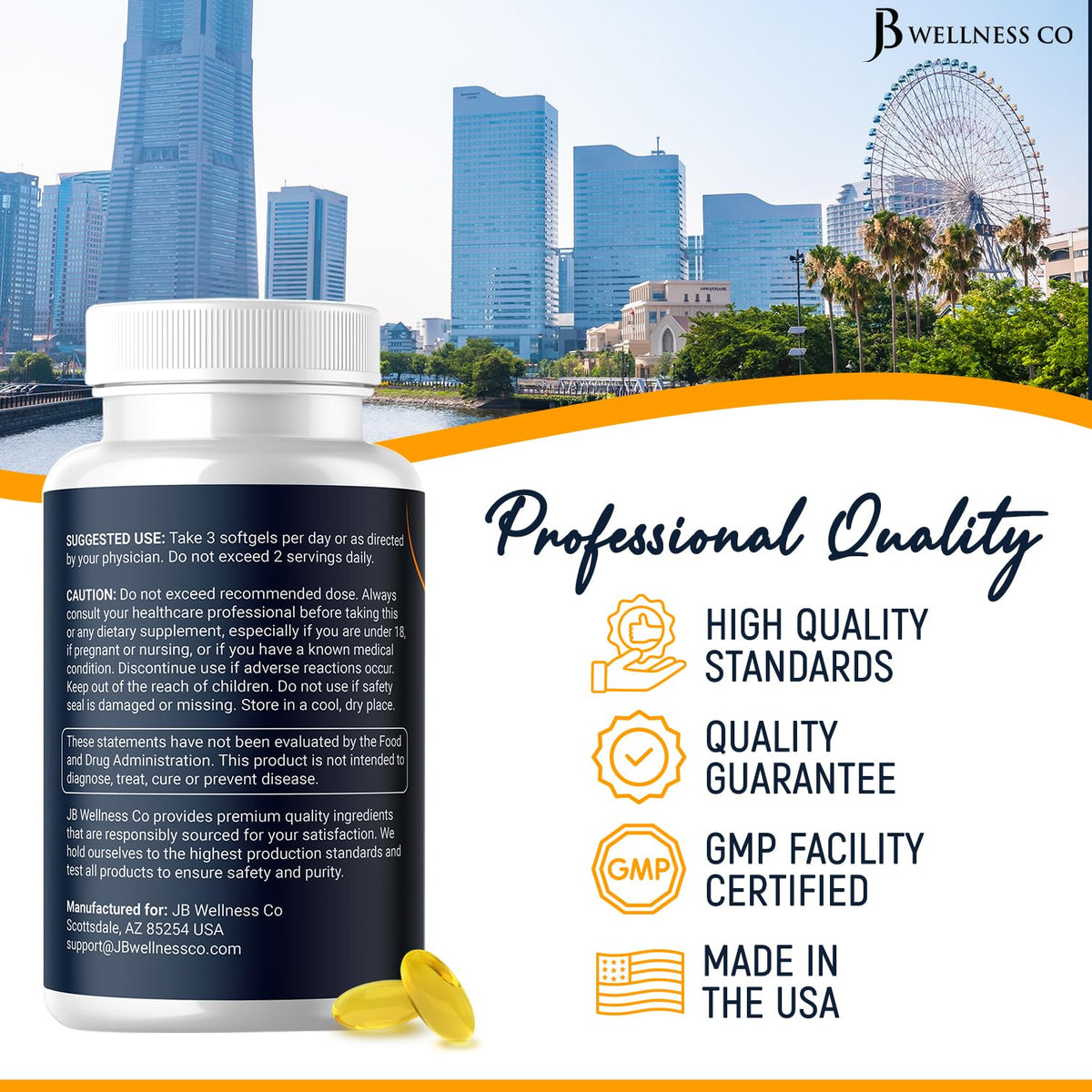 Omega 3 Fish Oil 3750 mg EPA & DHA 270 Count D611