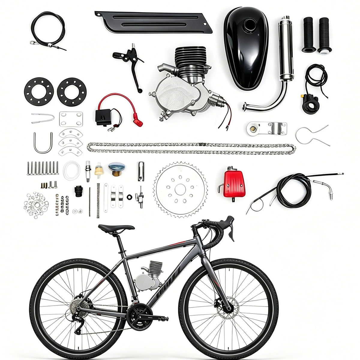 100cc 2-Stroke Bicycle Engine Kit K59246