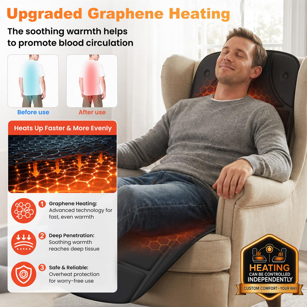 Full Body Massage Mat with Heat W640372